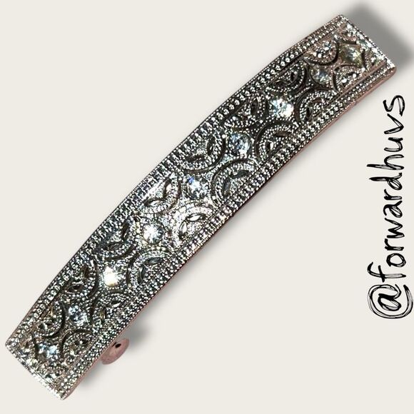 Bundle Sale 3 for $15 | Rhinestone Hair Barrette – Ornate Design - Picture 3 of 8